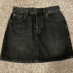 BDG, Urban Outfitters Black Jean Skirt, Small